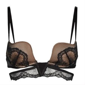 WANTED Thistle and Spire Essex Lace V-Wire Plunge Bra